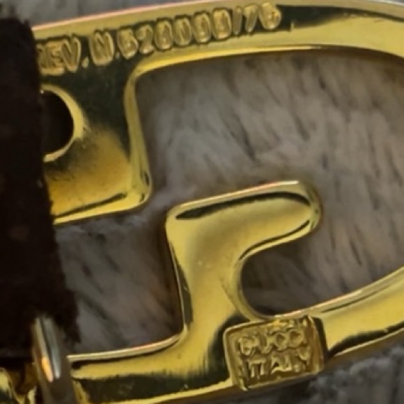 Vintage authentic monogram Gucci woman’s belt - Picture 2 of 11